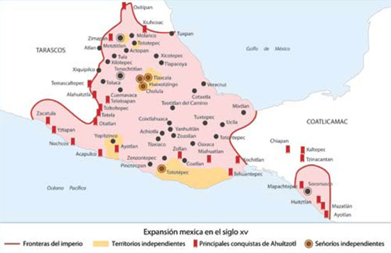 Mapa Expansión Mexica