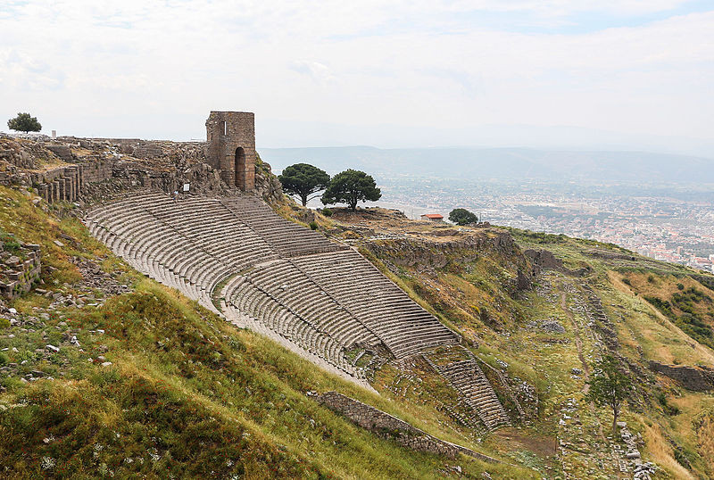 Antiguo teatro griego de Pérgamo