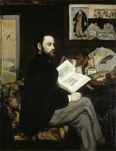 Retrato de Emile Zola